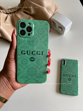 Load image into Gallery viewer, Green Gucci phonecase👑
