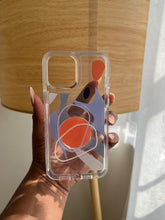 Load image into Gallery viewer, Transparent abstract popsocket case
