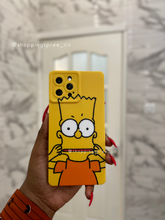 Load image into Gallery viewer, Rectangular Bart SIMPSON phonecase
