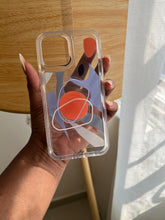 Load image into Gallery viewer, Transparent abstract popsocket case
