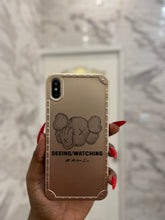 Load image into Gallery viewer, Gold Kaws phone case
