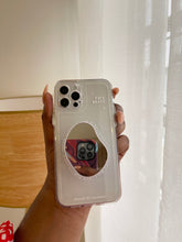 Load image into Gallery viewer, Gorgeous Transparent case with mirror POPSOCKET
