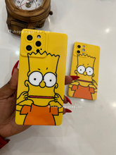 Load image into Gallery viewer, Rectangular Bart SIMPSON phonecase
