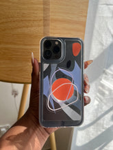 Load image into Gallery viewer, Transparent abstract popsocket case
