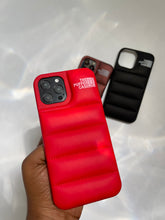 Load image into Gallery viewer, RED LUXURY PUFFER CASE
