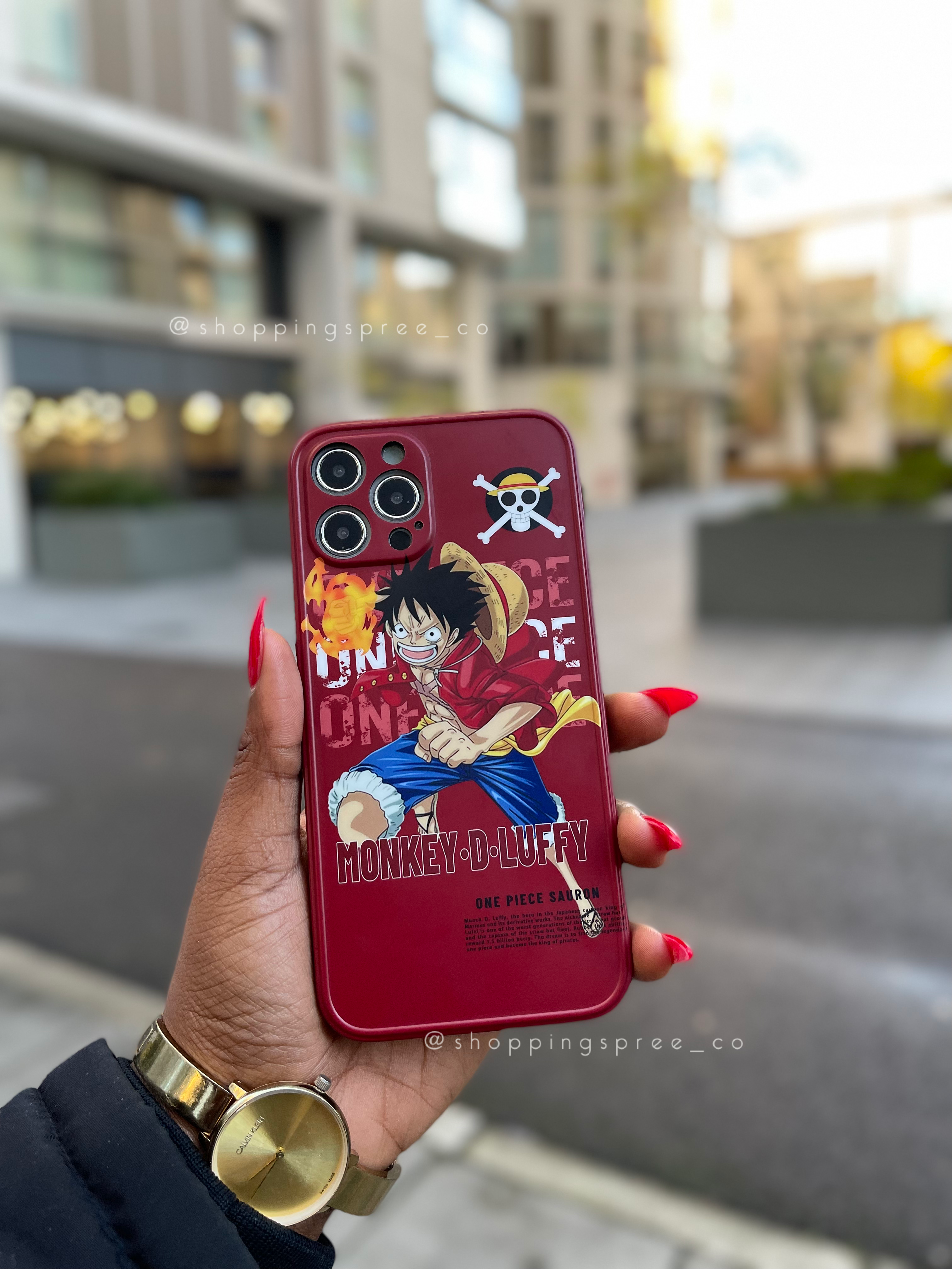 One Piece Luffy Sauron mobile phone case