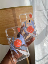 Load image into Gallery viewer, Transparent abstract popsocket case
