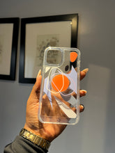 Load image into Gallery viewer, Transparent abstract popsocket case
