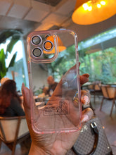 Load image into Gallery viewer, Transparent camera protector case(pink)
