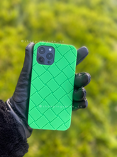 Load image into Gallery viewer, Luxury Green 3D Lattice Soft protective  case
