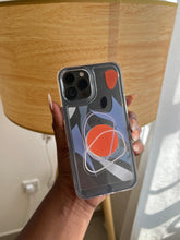 Load image into Gallery viewer, Transparent abstract popsocket case
