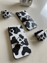 Load image into Gallery viewer, Cow print popsocket case
