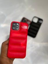 Load image into Gallery viewer, RED LUXURY PUFFER CASE
