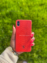 Load image into Gallery viewer, Red polo leather phone case 😎
