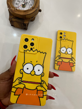 Load image into Gallery viewer, Rectangular Bart SIMPSON phonecase
