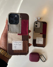 Load image into Gallery viewer, Premium maroon silicon AirPods case
