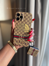 Load image into Gallery viewer, Green North x Gucci phone case
