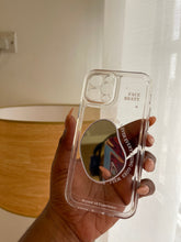 Load image into Gallery viewer, Gorgeous Transparent case with mirror POPSOCKET
