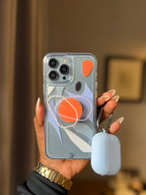 Load image into Gallery viewer, Transparent abstract popsocket case
