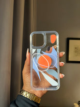 Load image into Gallery viewer, Transparent abstract popsocket case
