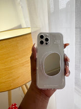 Load image into Gallery viewer, Gorgeous Transparent case with mirror POPSOCKET
